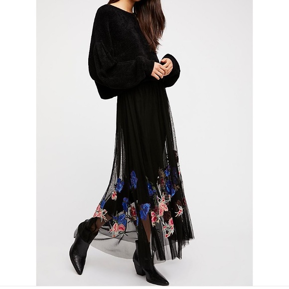 Free People Dresses & Skirts - Flower skirt - Free People